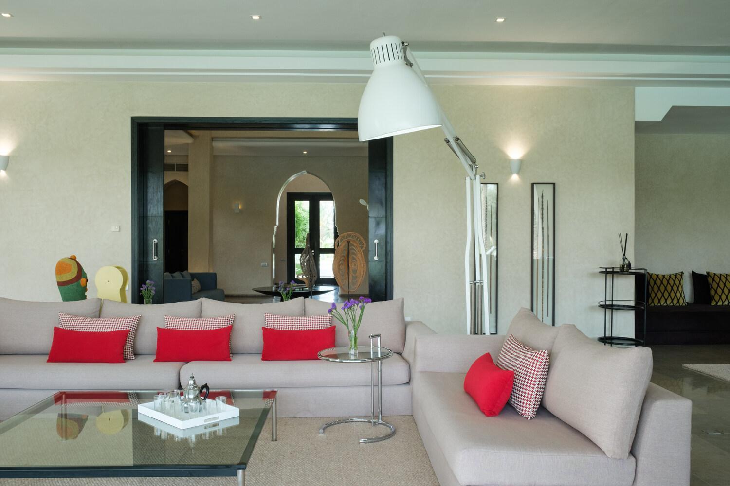 Adnaa - Modern Villa With 2 Pools, Sauna, Hammam, Tennis Court & Home Cinema Douar Caïd Layadi 외부 사진